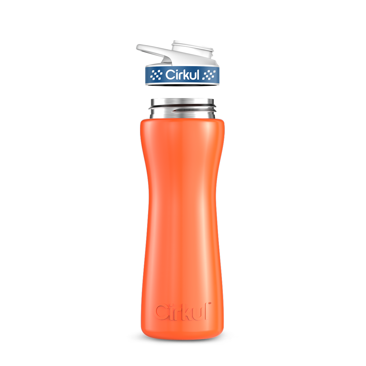 22oz. Stainless Steel Bottle & Comfort Grip Lid - Clean Grip