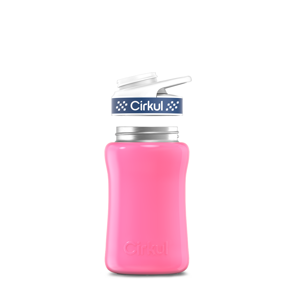 12oz. Stainless Steel Bottle & Comfort Grip Lid - Active Hold