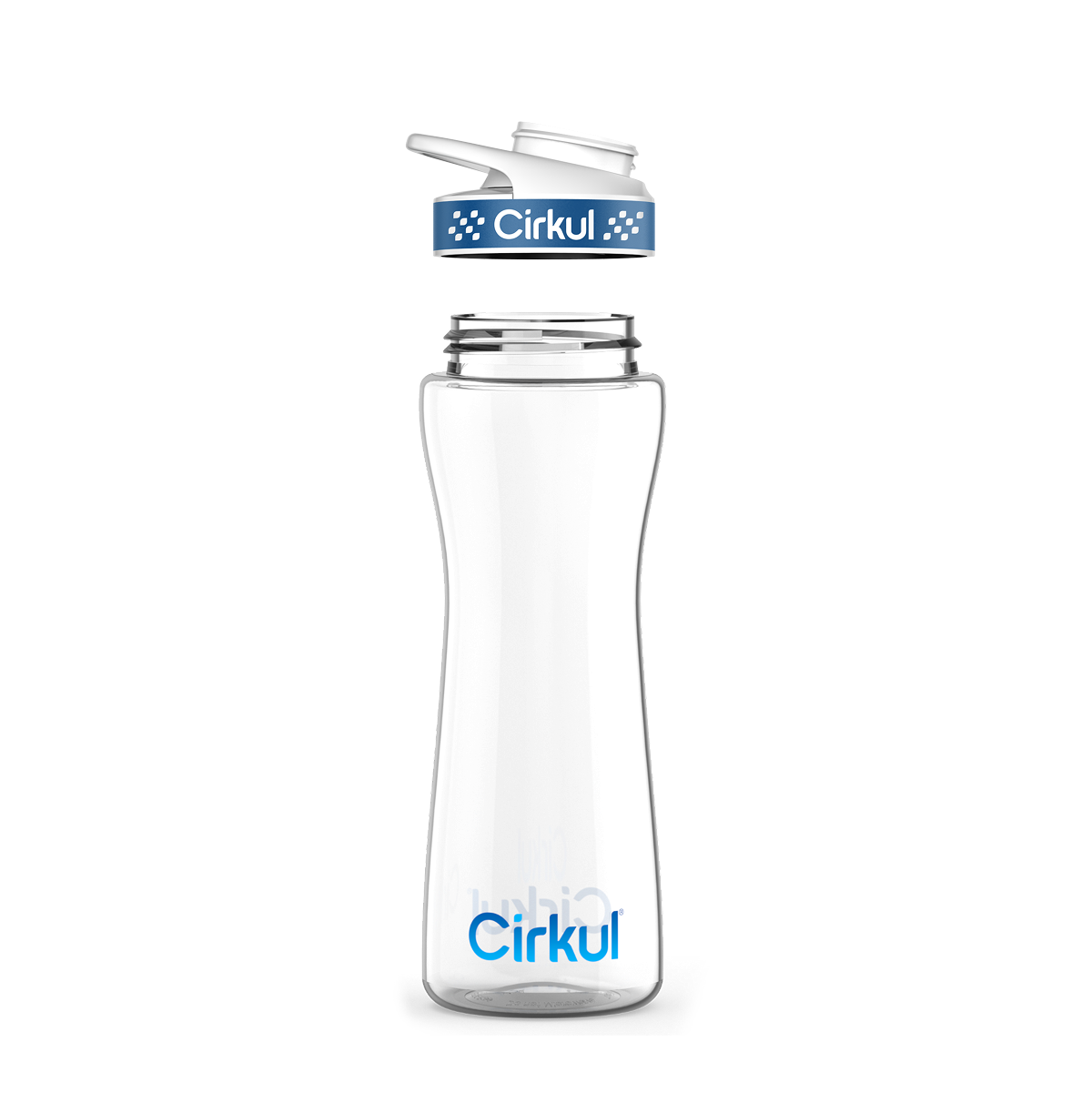 22oz. Plastic Bottle & Comfort Grip Lid - Outdoor Hold