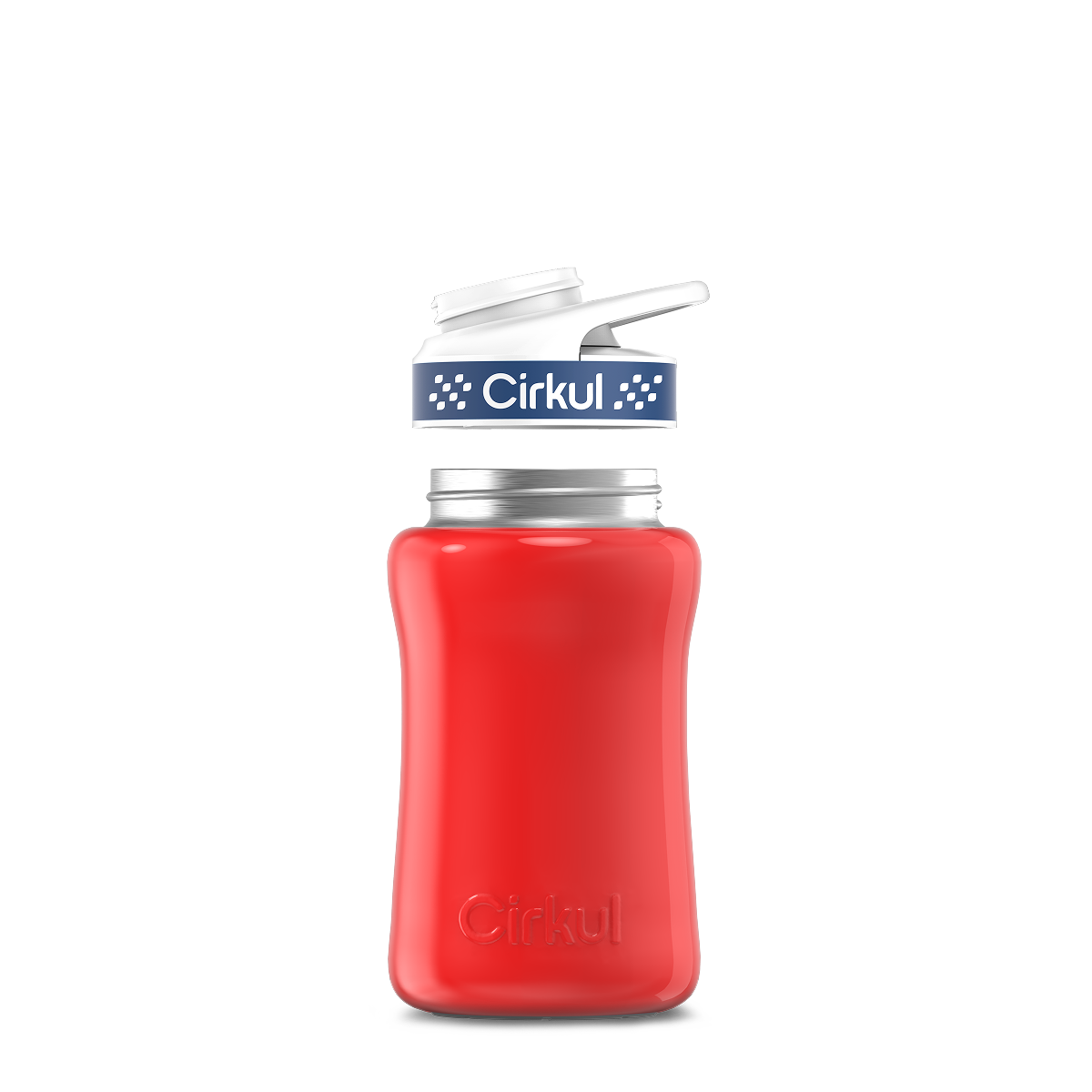 12oz. Stainless Steel Bottle & Comfort Grip Lid - Active Hold