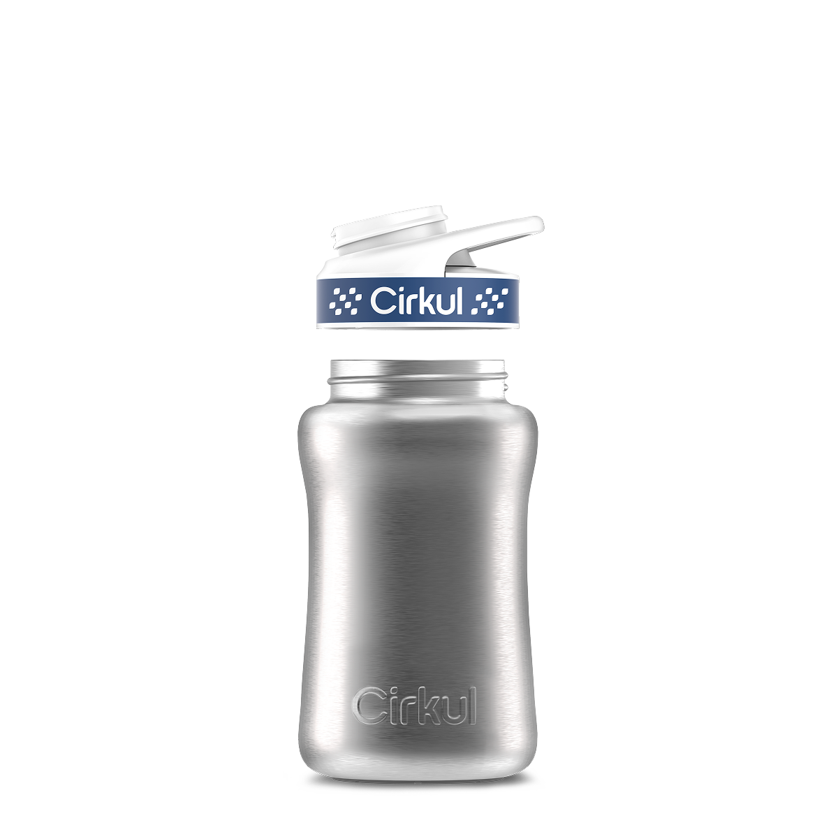 12oz. Stainless Steel Bottle & Comfort Grip Lid - Active Hold