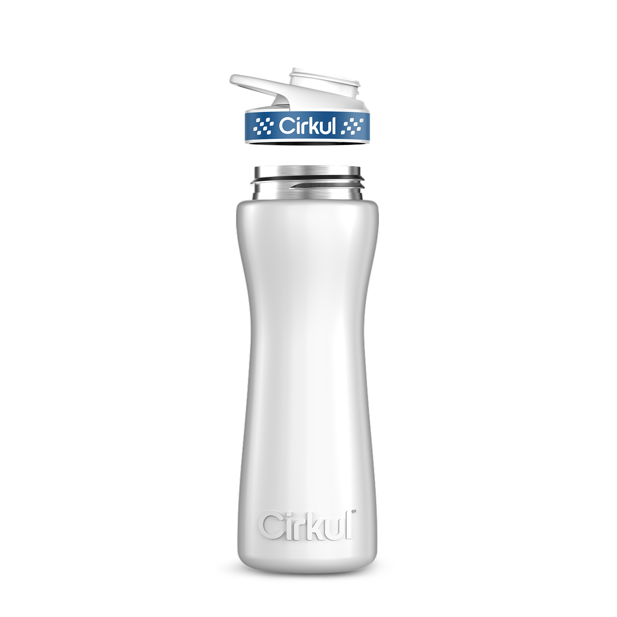 22oz. Stainless Steel Bottle & Comfort Grip Lid - Clean Grip