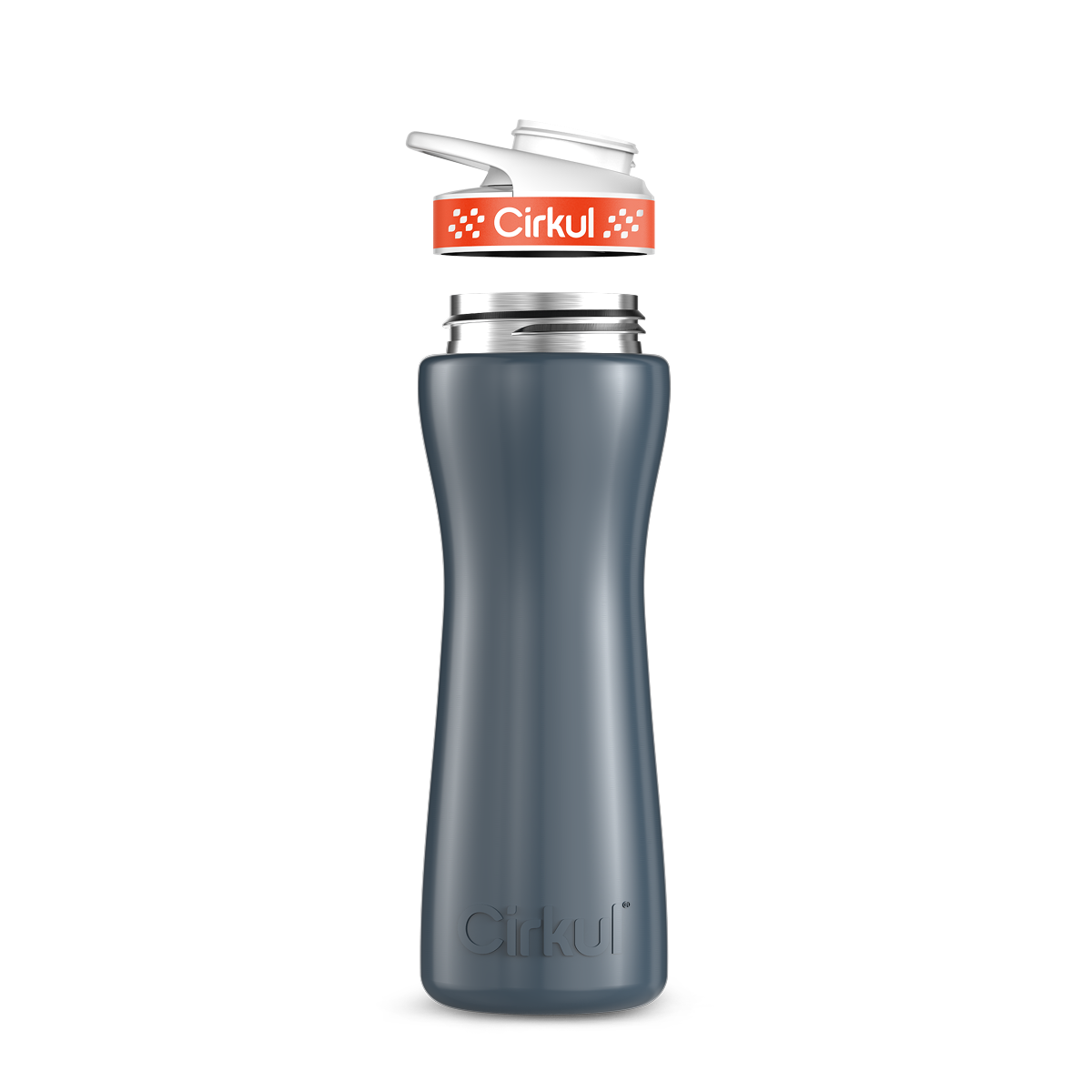 22oz. Stainless Steel Bottle & Comfort Grip Lid - Clean Grip