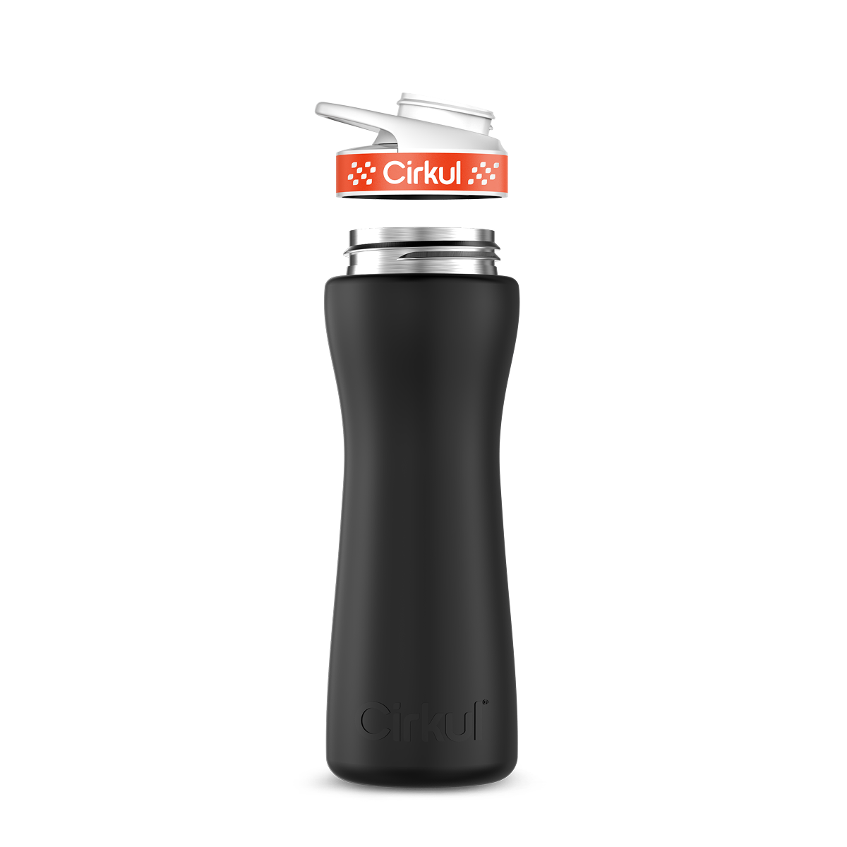 22oz. Stainless Steel Bottle & Comfort Grip Lid - Clean Grip