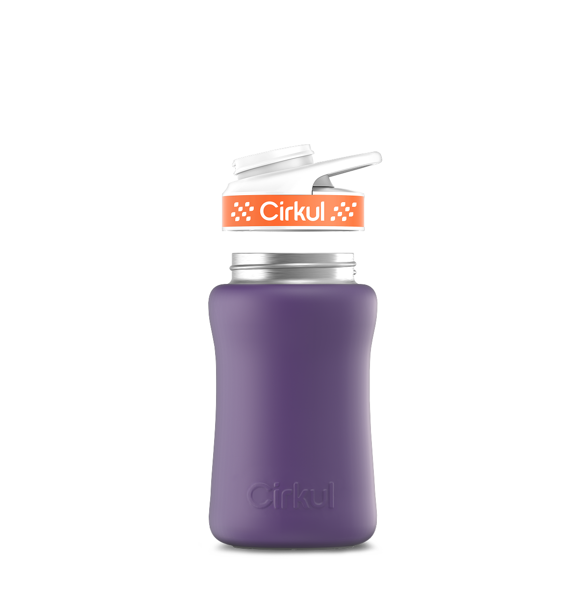 12oz. Stainless Steel Bottle & Comfort Grip Lid - Active Hold