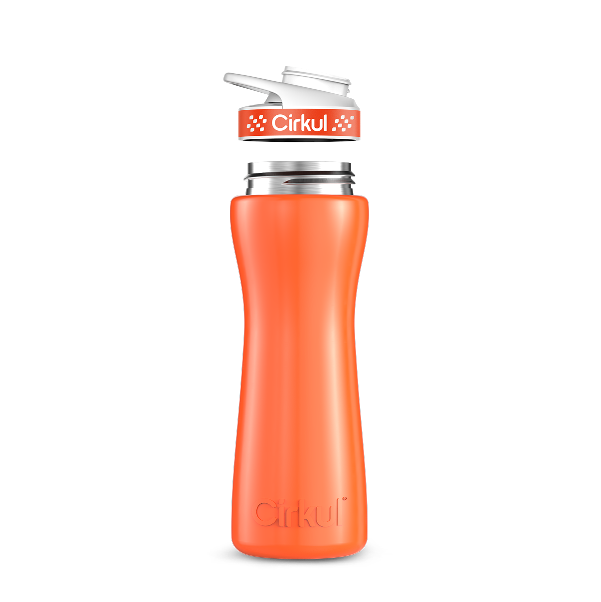22oz. Stainless Steel Bottle & Comfort Grip Lid - Clean Grip