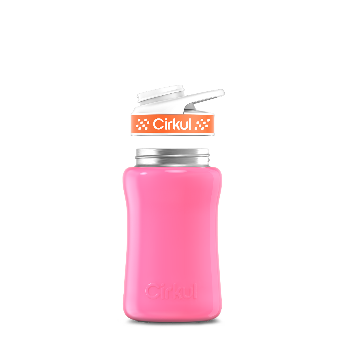 12oz. Stainless Steel Bottle & Comfort Grip Lid - Active Hold
