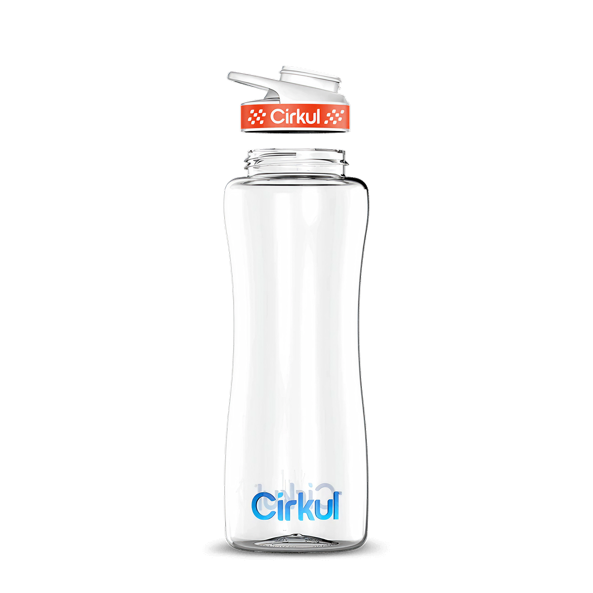 32oz. Plastic Bottle & Comfort Grip Lid - Lite Ready