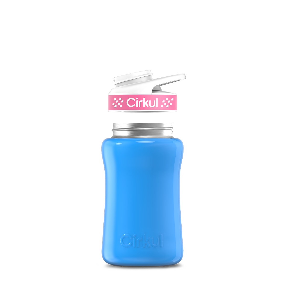 12oz. Stainless Steel Bottle & Comfort Grip Lid - Active Hold
