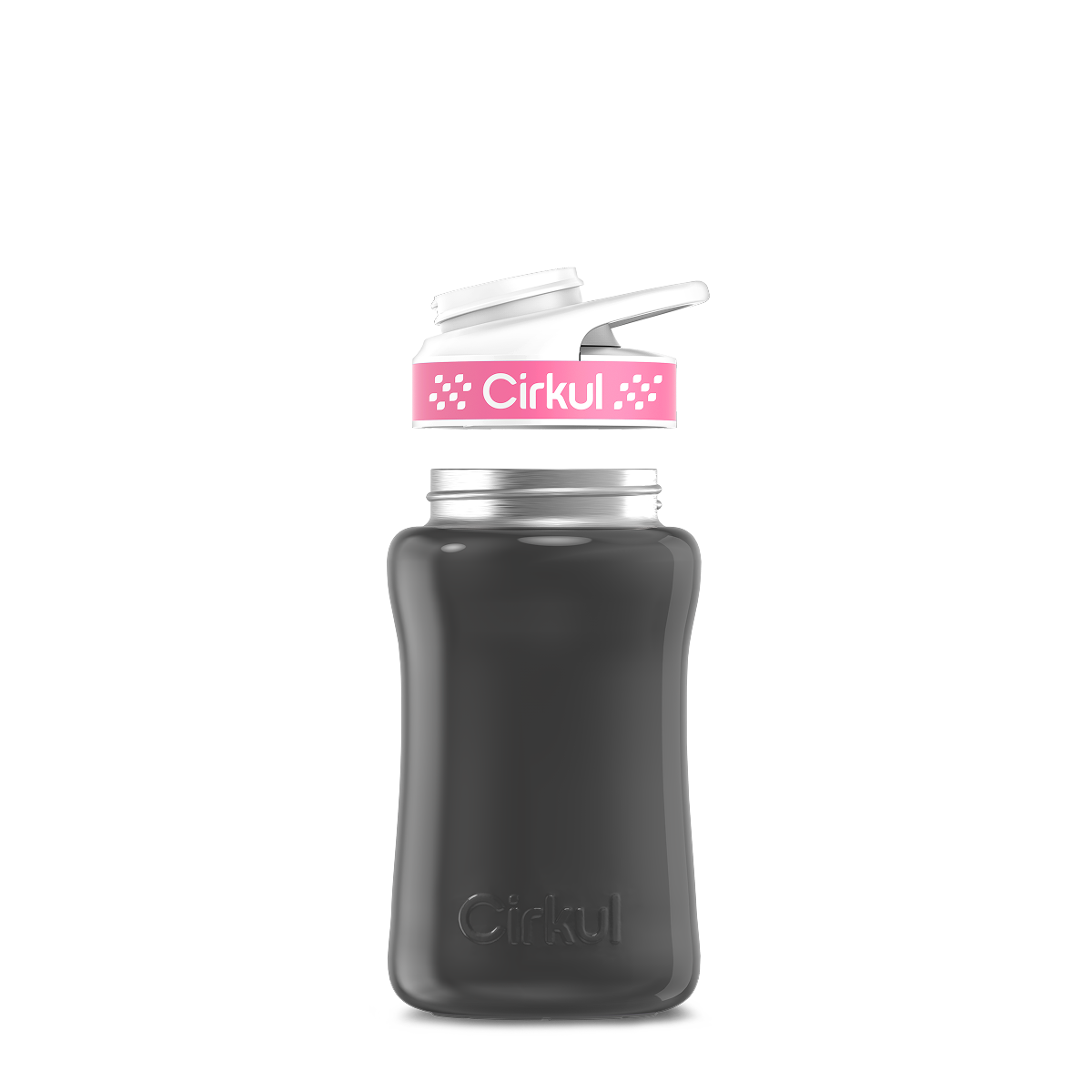 12oz. Stainless Steel Bottle & Comfort Grip Lid - Active Hold