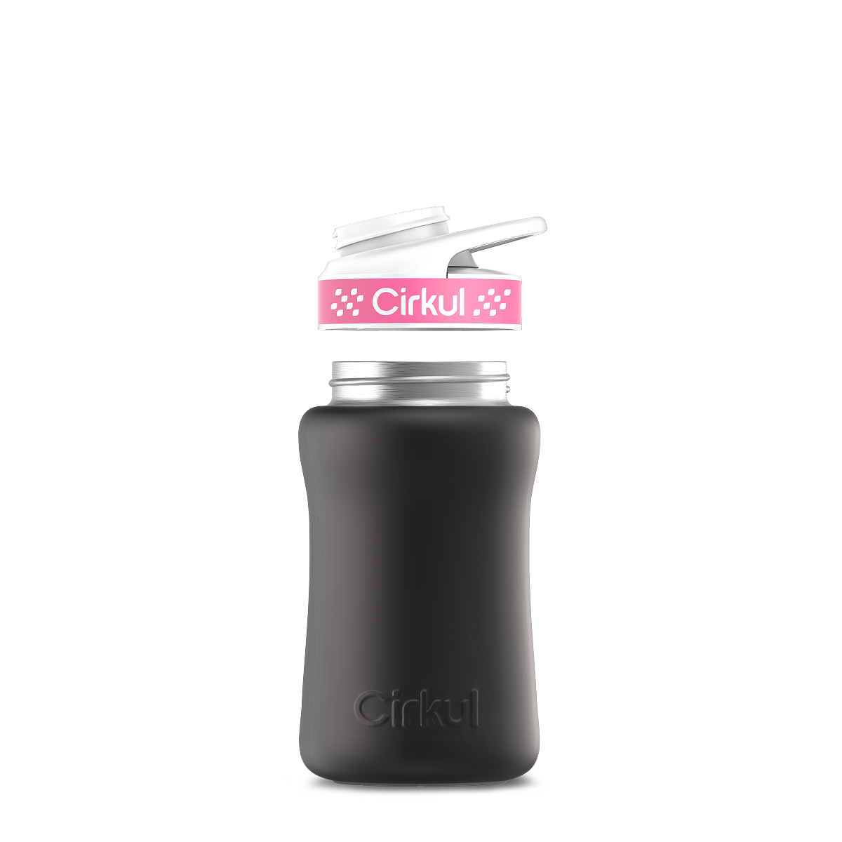 12oz. Stainless Steel Bottle & Comfort Grip Lid - Active Hold