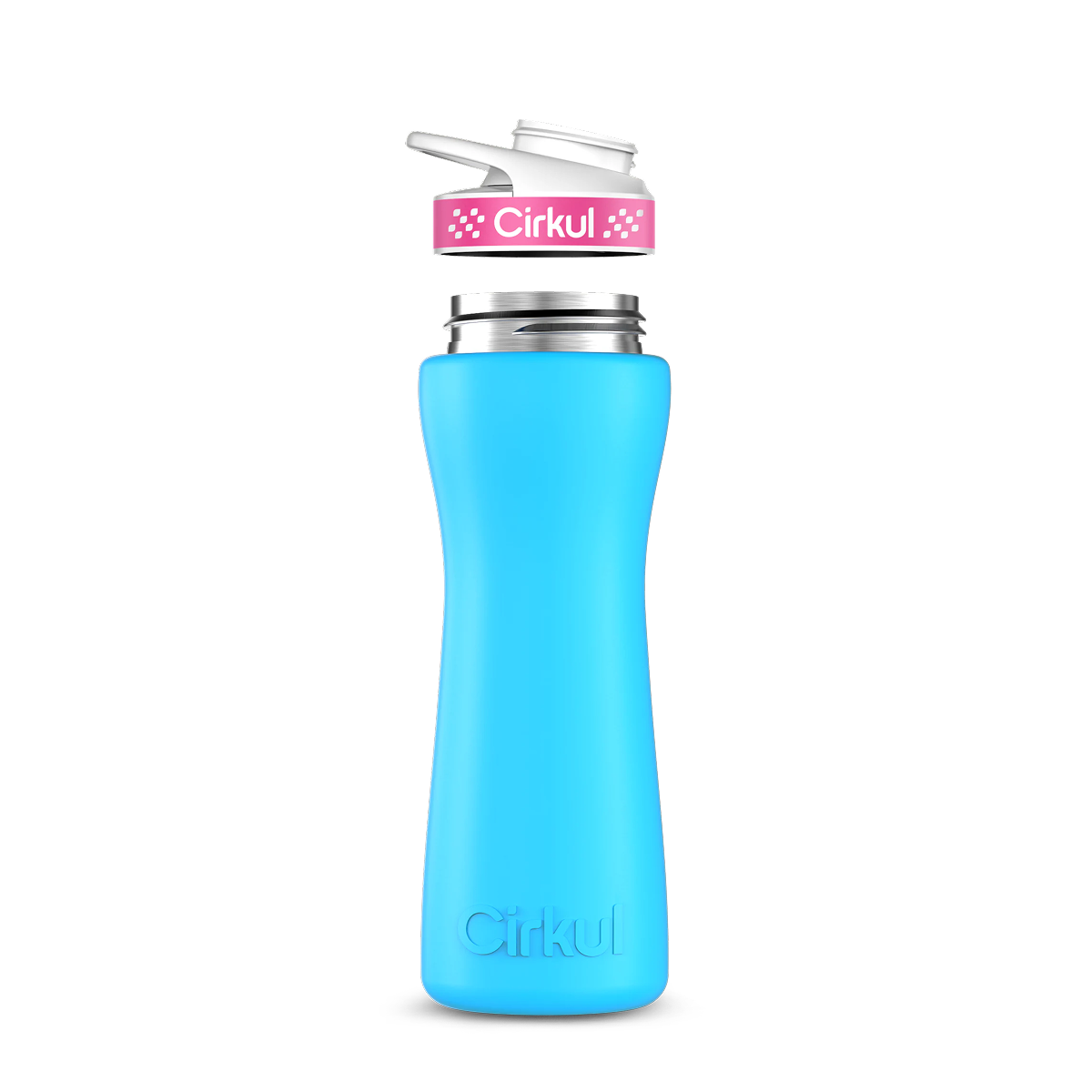 22oz. Stainless Steel Bottle & Comfort Grip Lid - Clean Grip