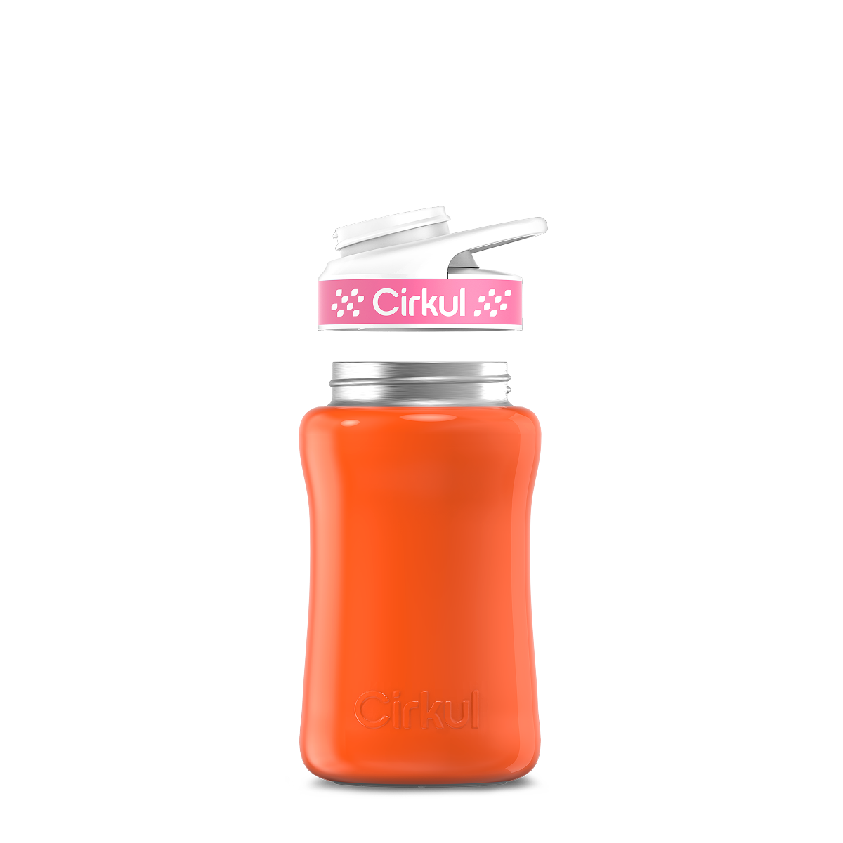 12oz. Stainless Steel Bottle & Comfort Grip Lid - Active Hold
