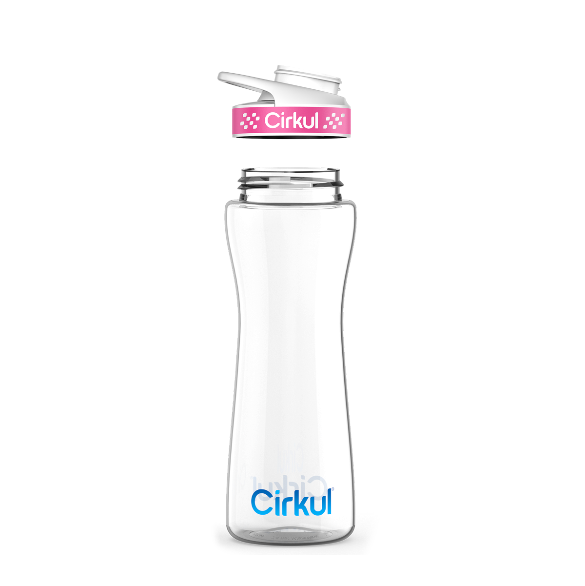 22oz. Plastic Bottle & Comfort Grip Lid - Outdoor Hold