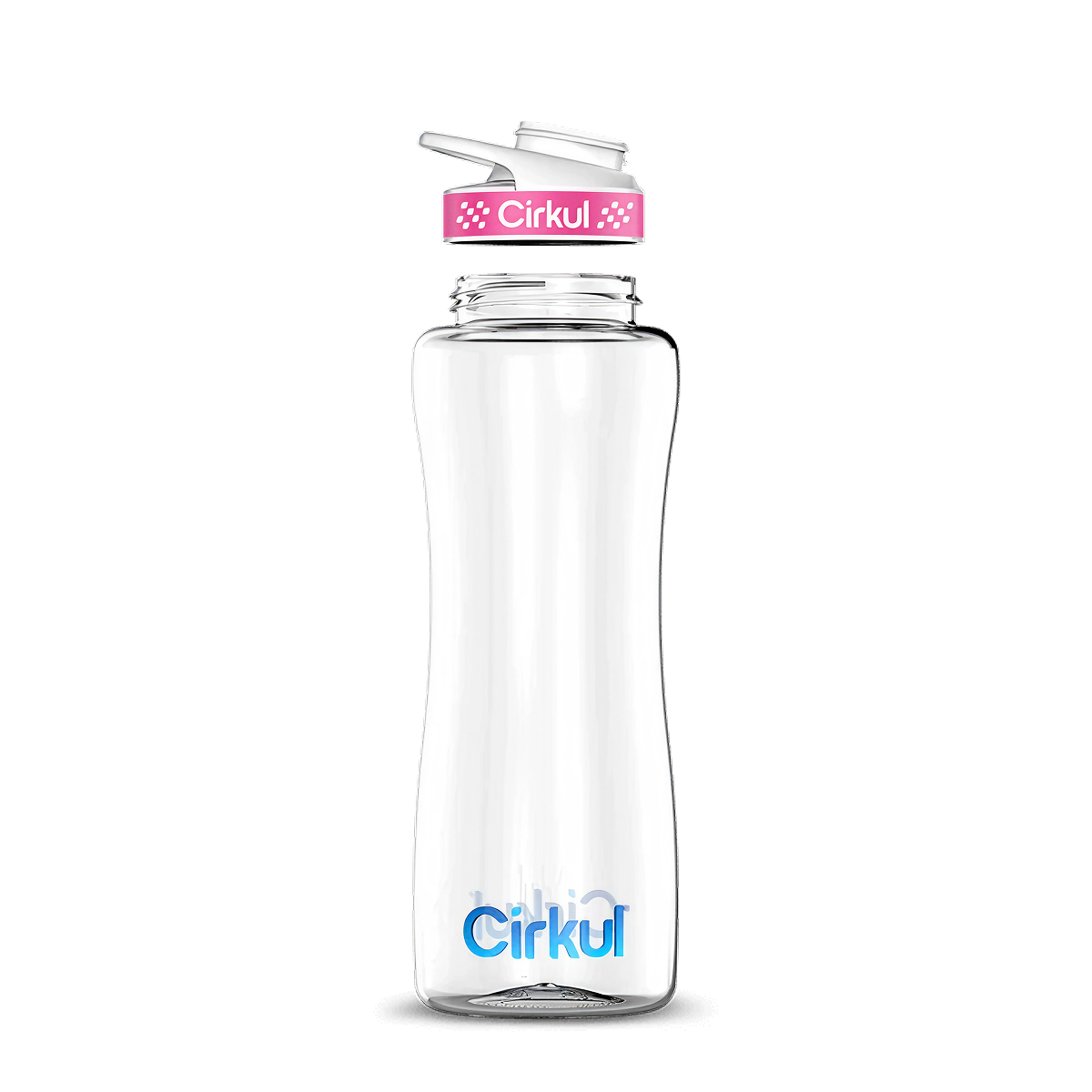 32oz. Plastic Bottle & Comfort Grip Lid - Lite Ready