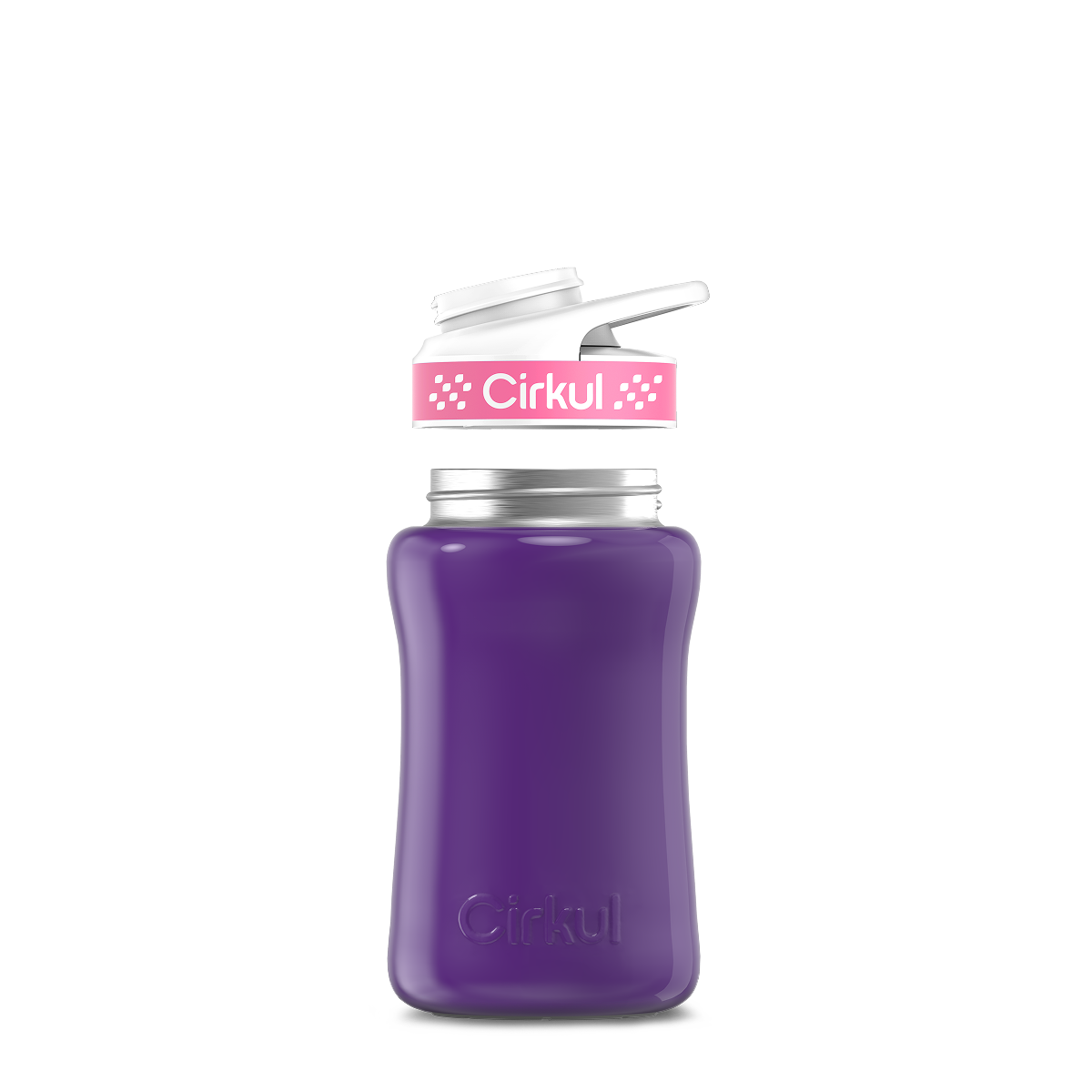 12oz. Stainless Steel Bottle & Comfort Grip Lid - Active Hold