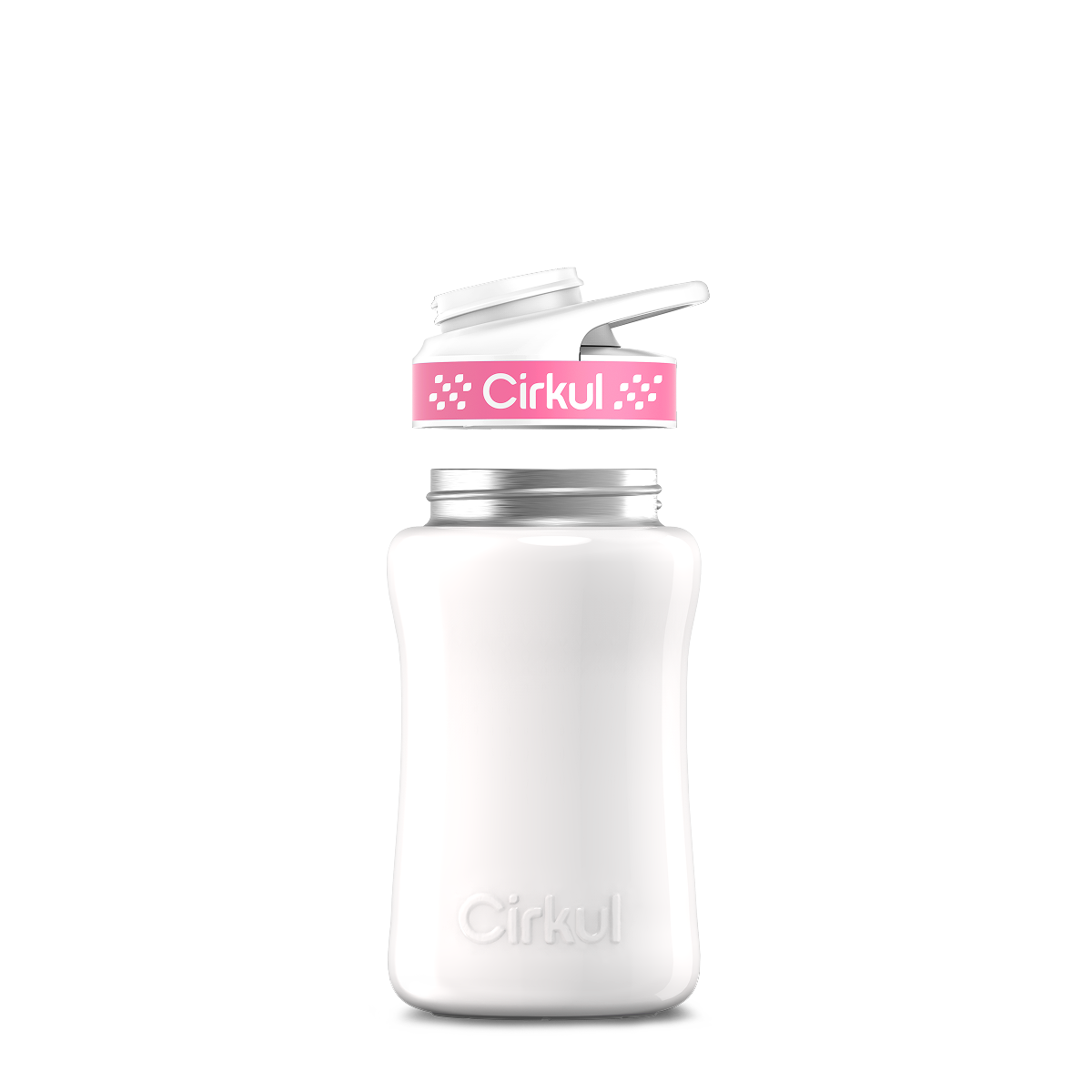 12oz. Stainless Steel Bottle & Comfort Grip Lid - Active Hold