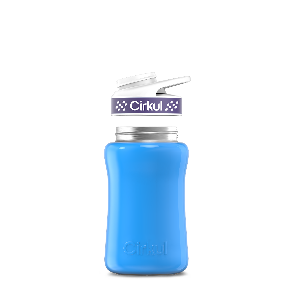 12oz. Stainless Steel Bottle & Comfort Grip Lid - Active Hold