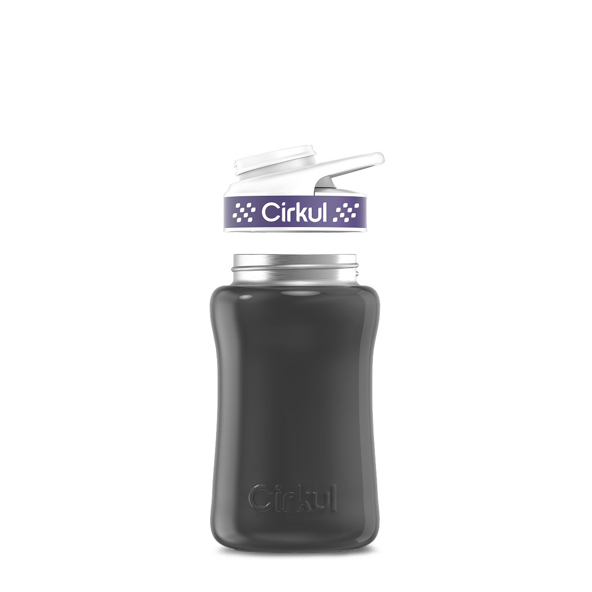 12oz. Stainless Steel Bottle & Comfort Grip Lid - Active Hold