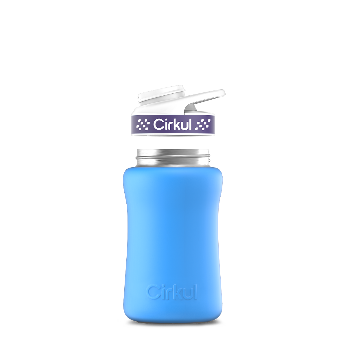 12oz. Stainless Steel Bottle & Comfort Grip Lid - Active Hold