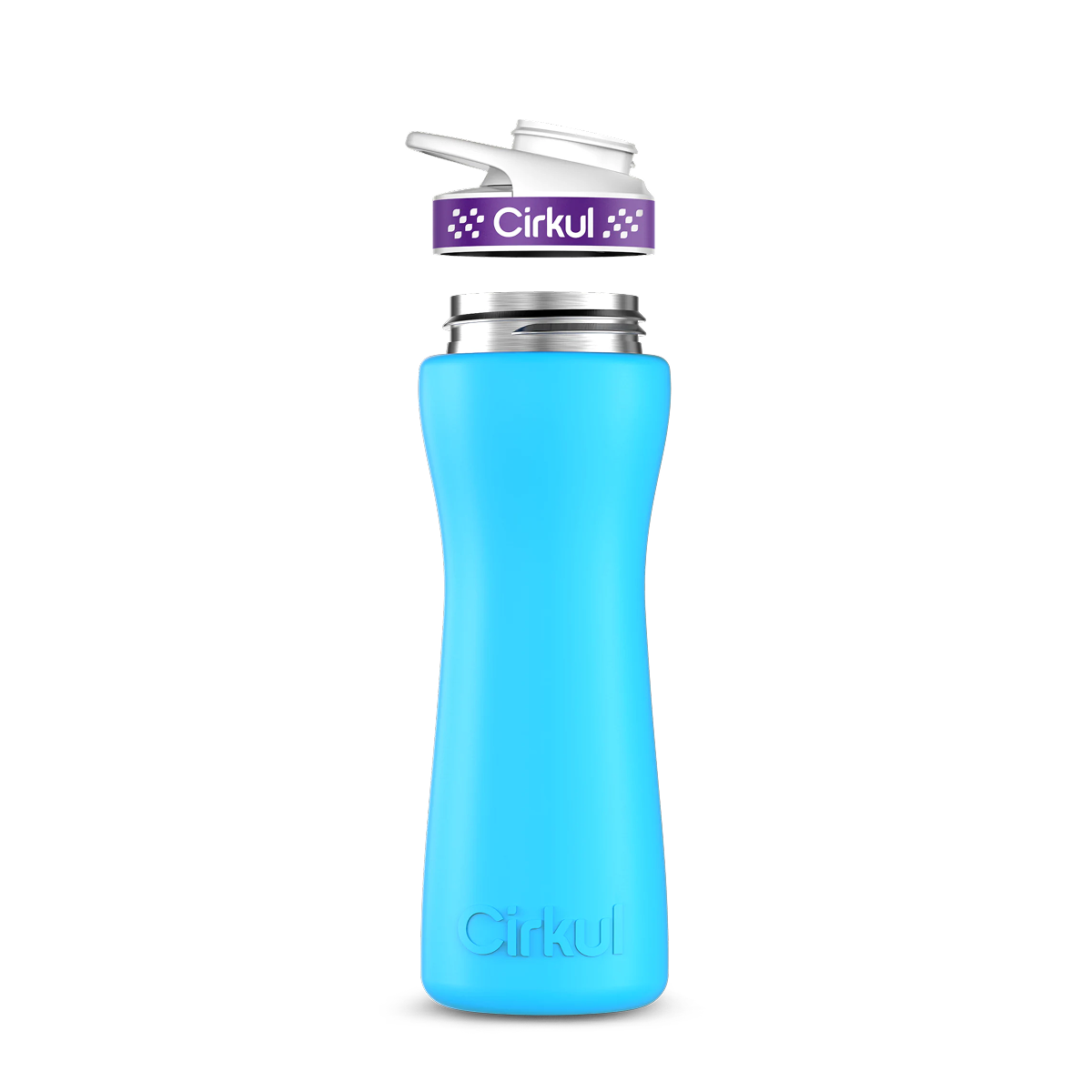 22oz. Stainless Steel Bottle & Comfort Grip Lid - Clean Grip