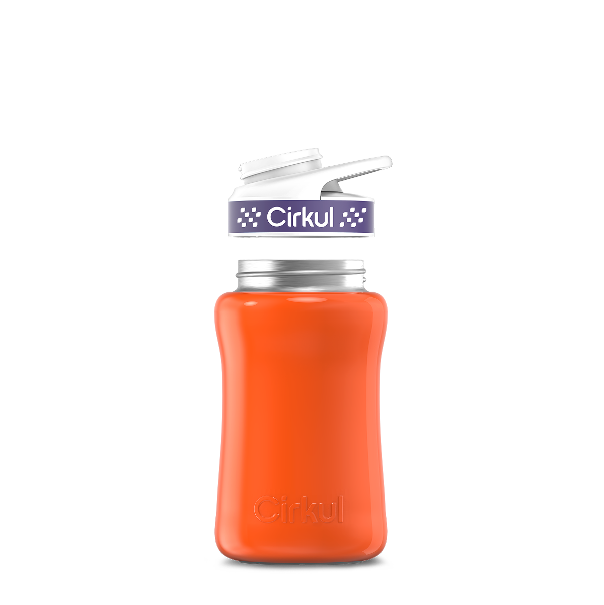 12oz. Stainless Steel Bottle & Comfort Grip Lid - Active Hold