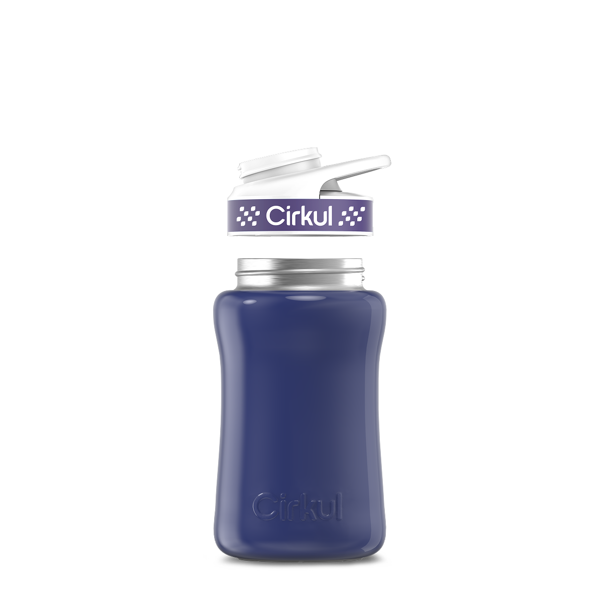12oz. Stainless Steel Bottle & Comfort Grip Lid - Active Hold