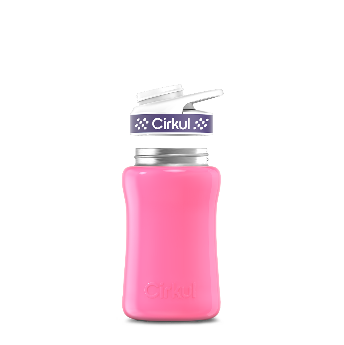 12oz. Stainless Steel Bottle & Comfort Grip Lid - Active Hold