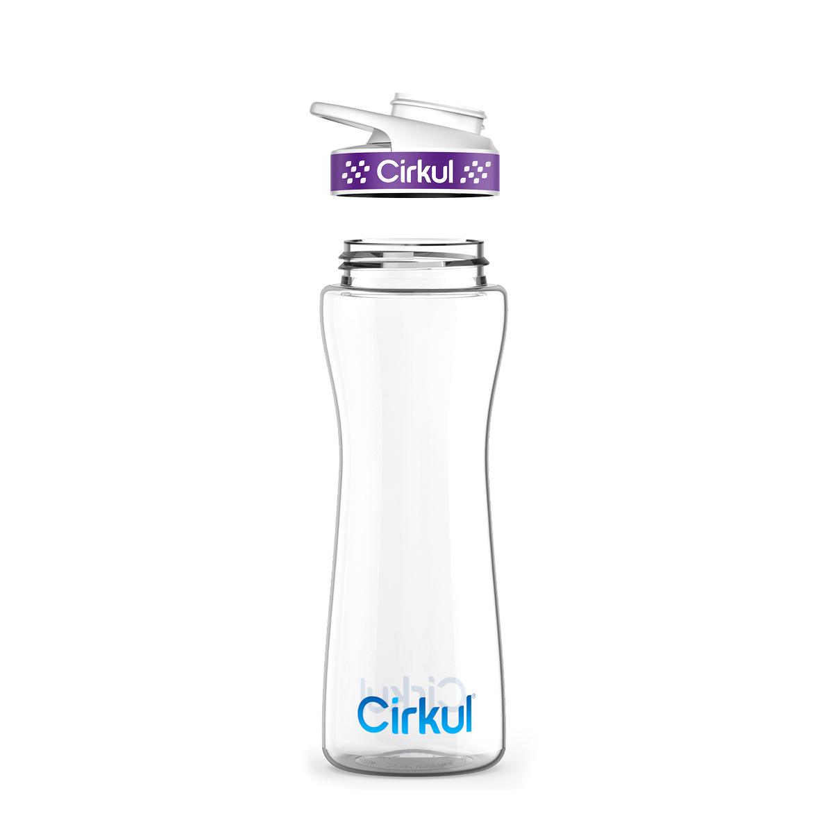 22oz. Plastic Bottle & Comfort Grip Lid - Outdoor Hold