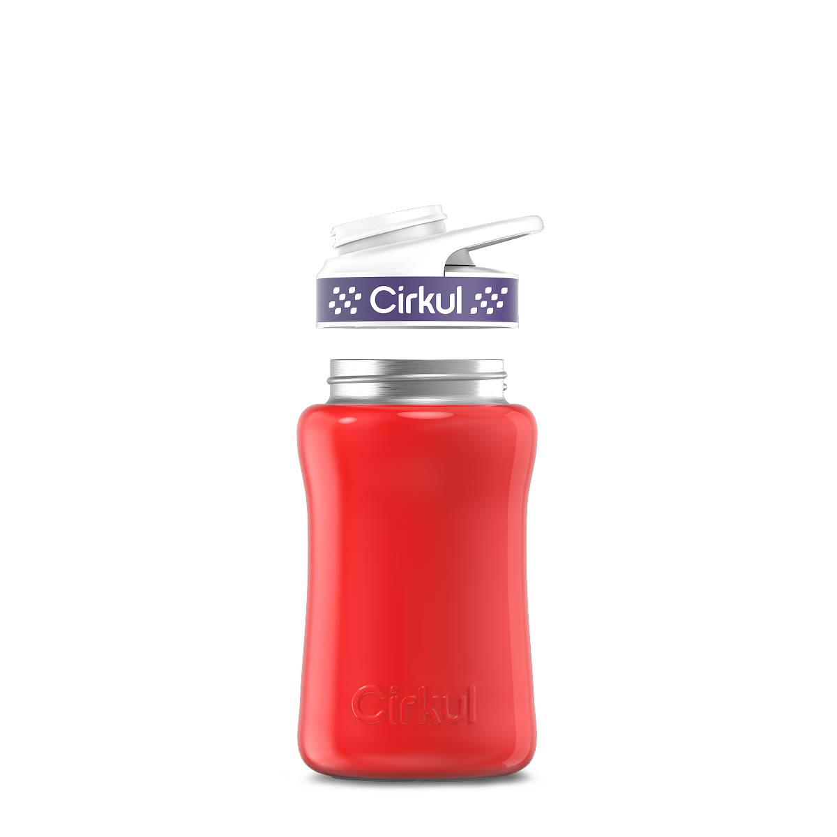 12oz. Stainless Steel Bottle & Comfort Grip Lid - Active Hold