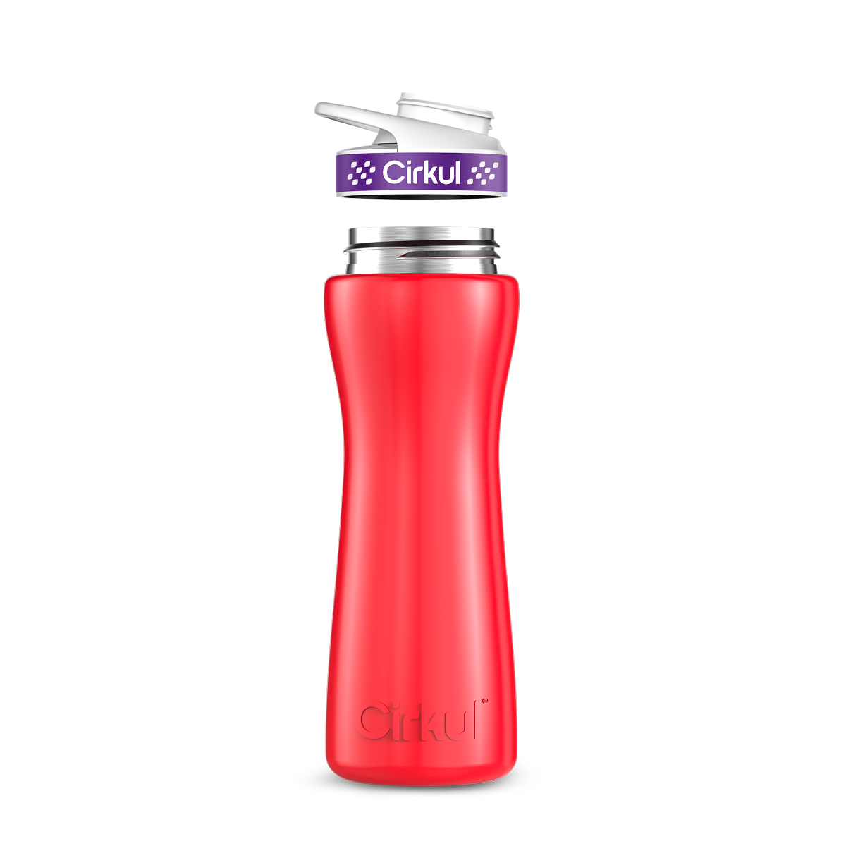 22oz. Stainless Steel Bottle & Comfort Grip Lid - Clean Grip