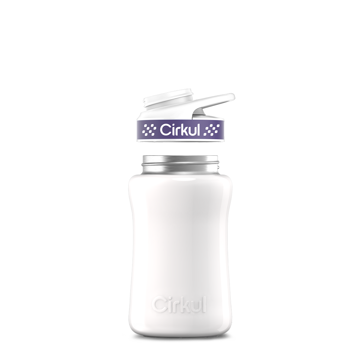 12oz. Stainless Steel Bottle & Comfort Grip Lid - Active Hold