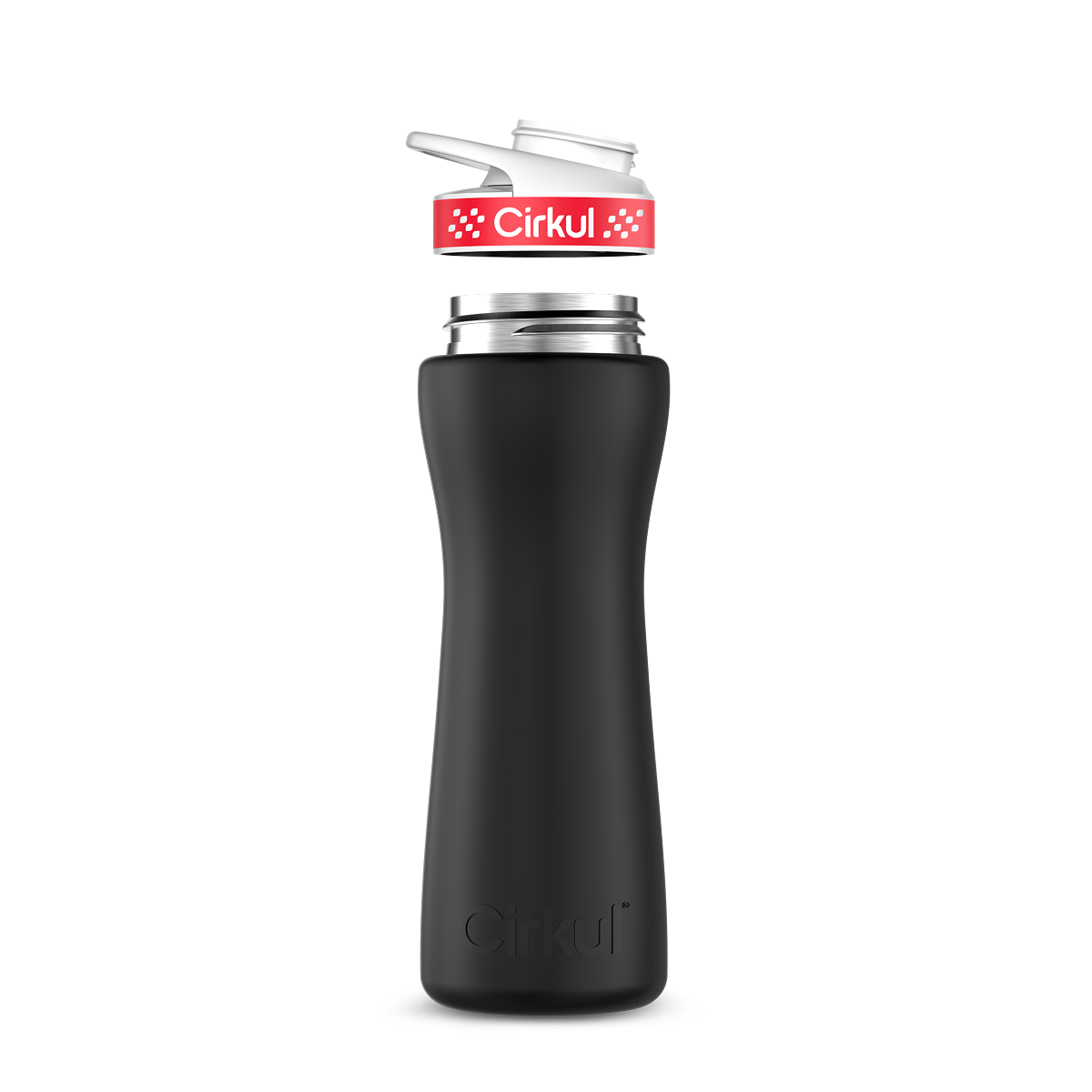 22oz. Stainless Steel Bottle & Comfort Grip Lid - Clean Grip