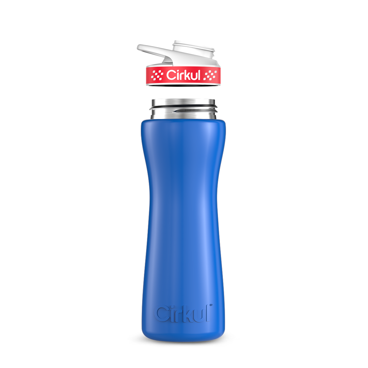 22oz. Stainless Steel Bottle & Comfort Grip Lid - Clean Grip