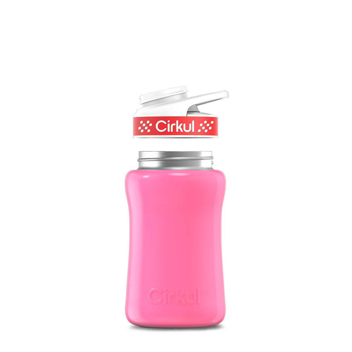 12oz. Stainless Steel Bottle & Comfort Grip Lid - Active Hold
