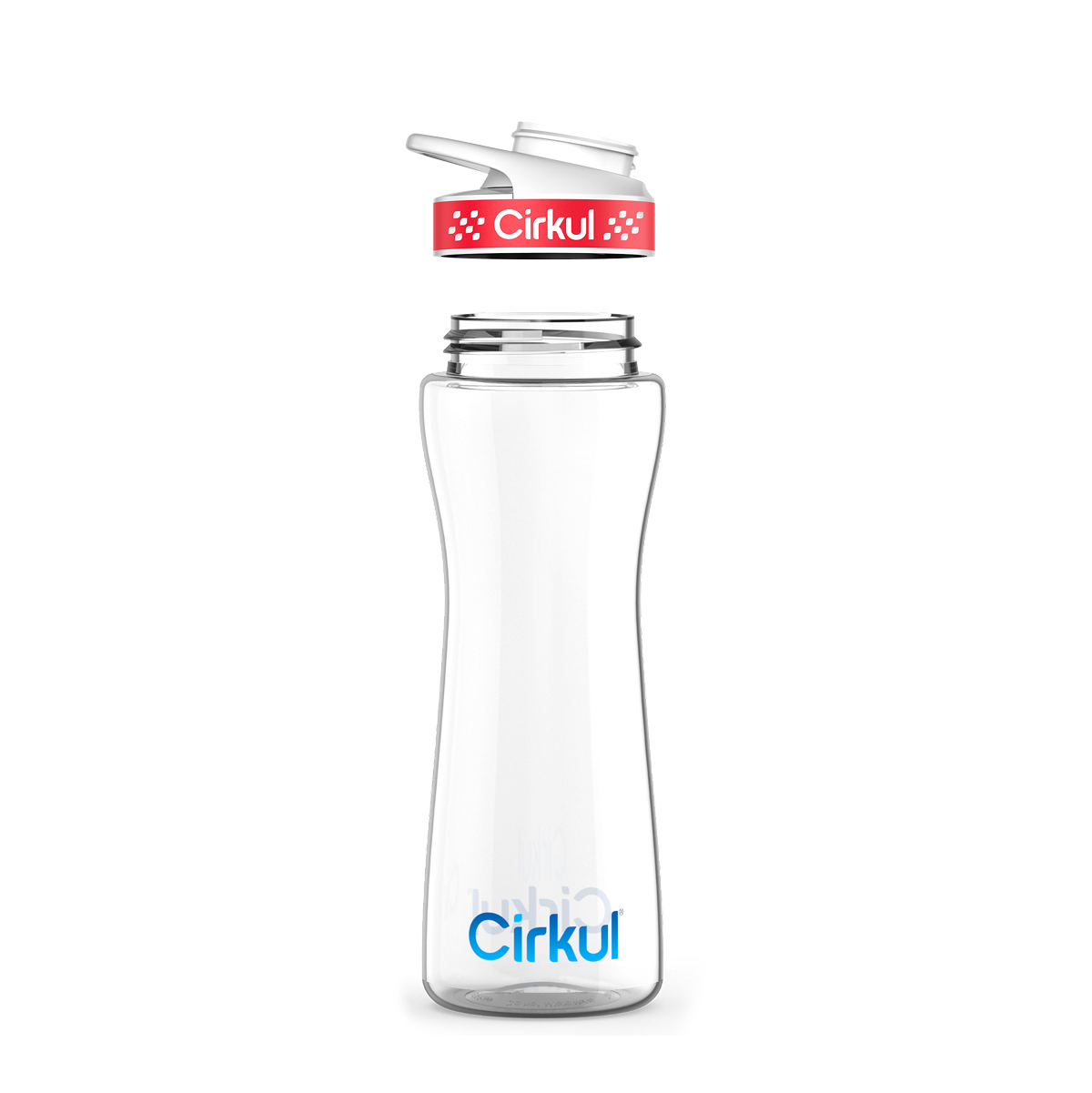 22oz. Plastic Bottle & Comfort Grip Lid - Outdoor Hold