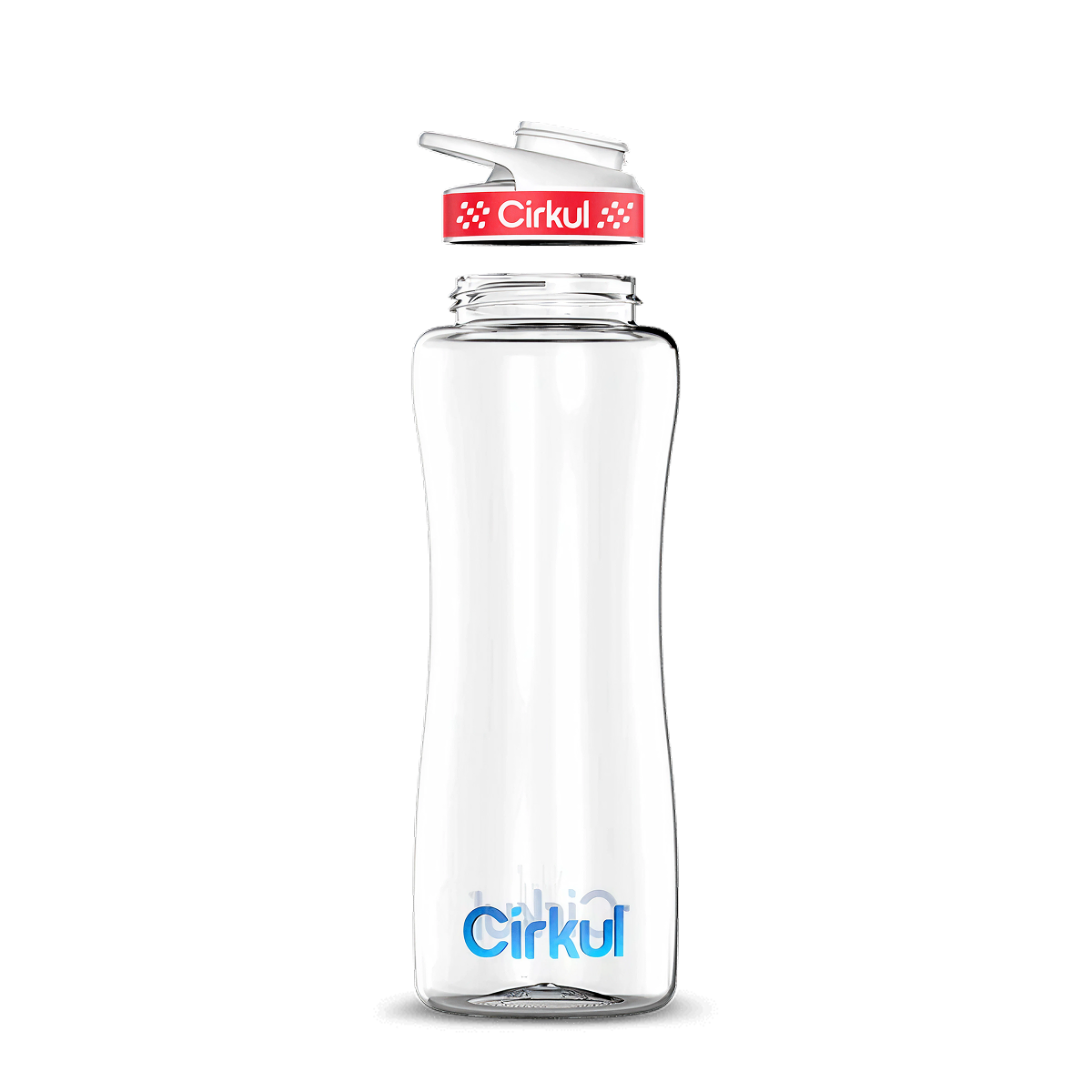 32oz. Plastic Bottle & Comfort Grip Lid - Lite Ready