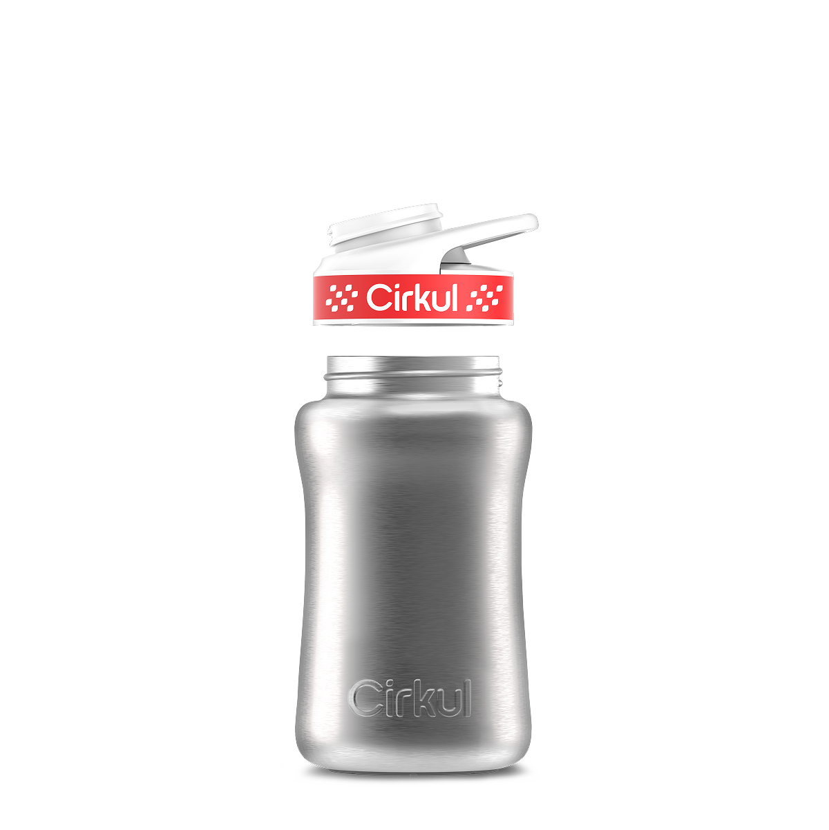 12oz. Stainless Steel Bottle & Comfort Grip Lid - Active Hold