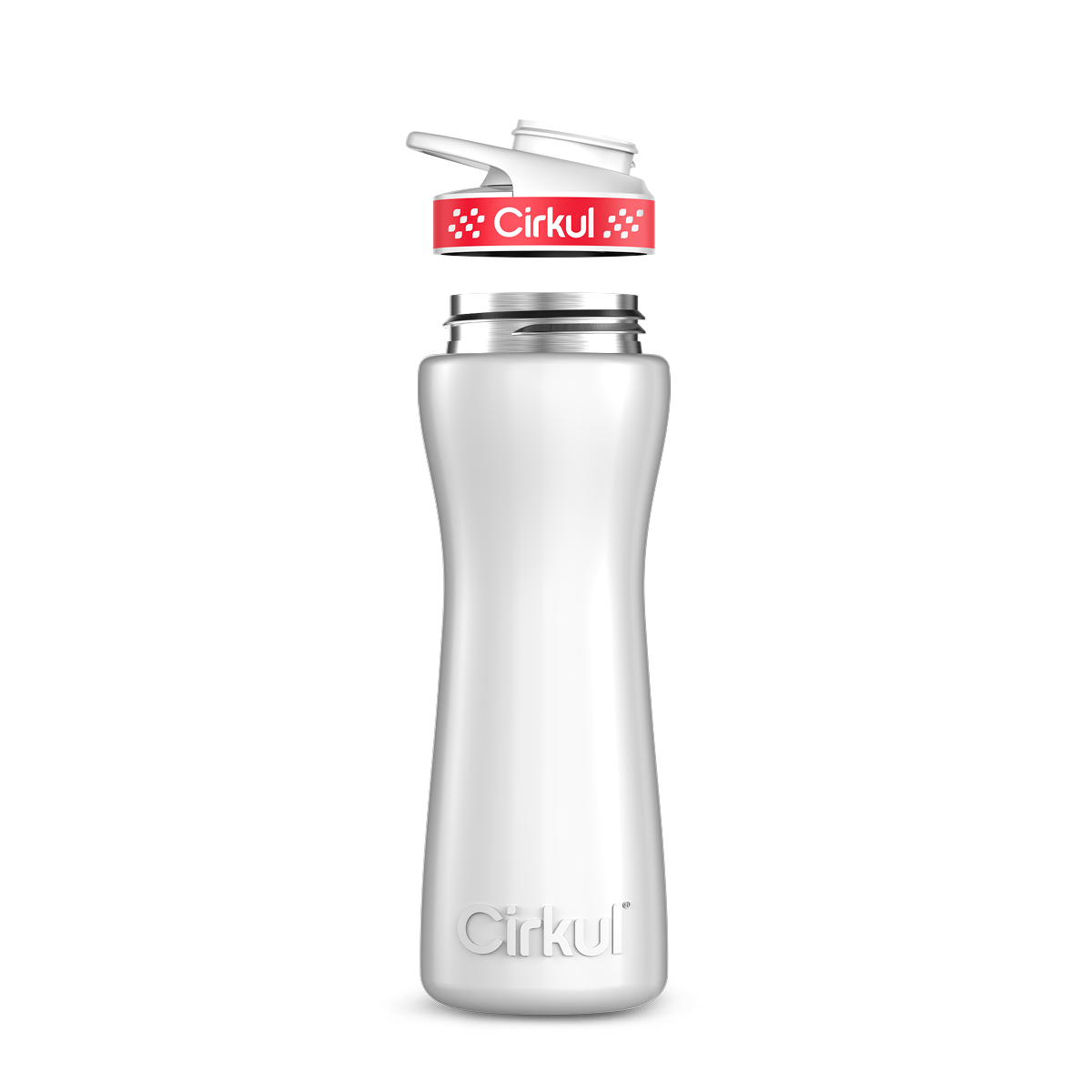22oz. Stainless Steel Bottle & Comfort Grip Lid - Clean Grip