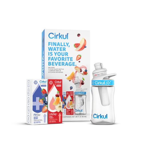 12oz. Plastic Bottle Starter Kit - Easy Grip