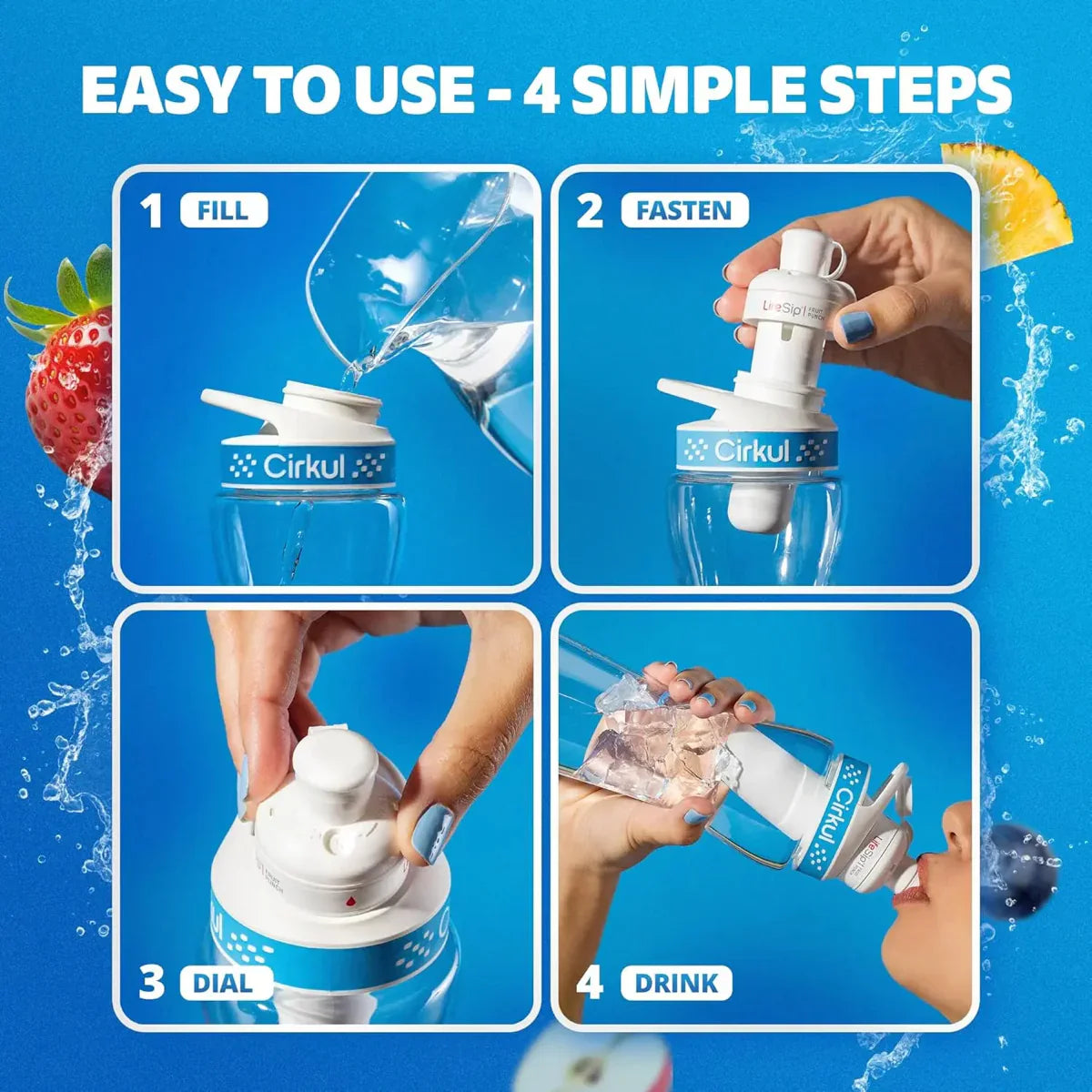 22oz. Plastic Bottle Starter Kit - Outdoor Carry